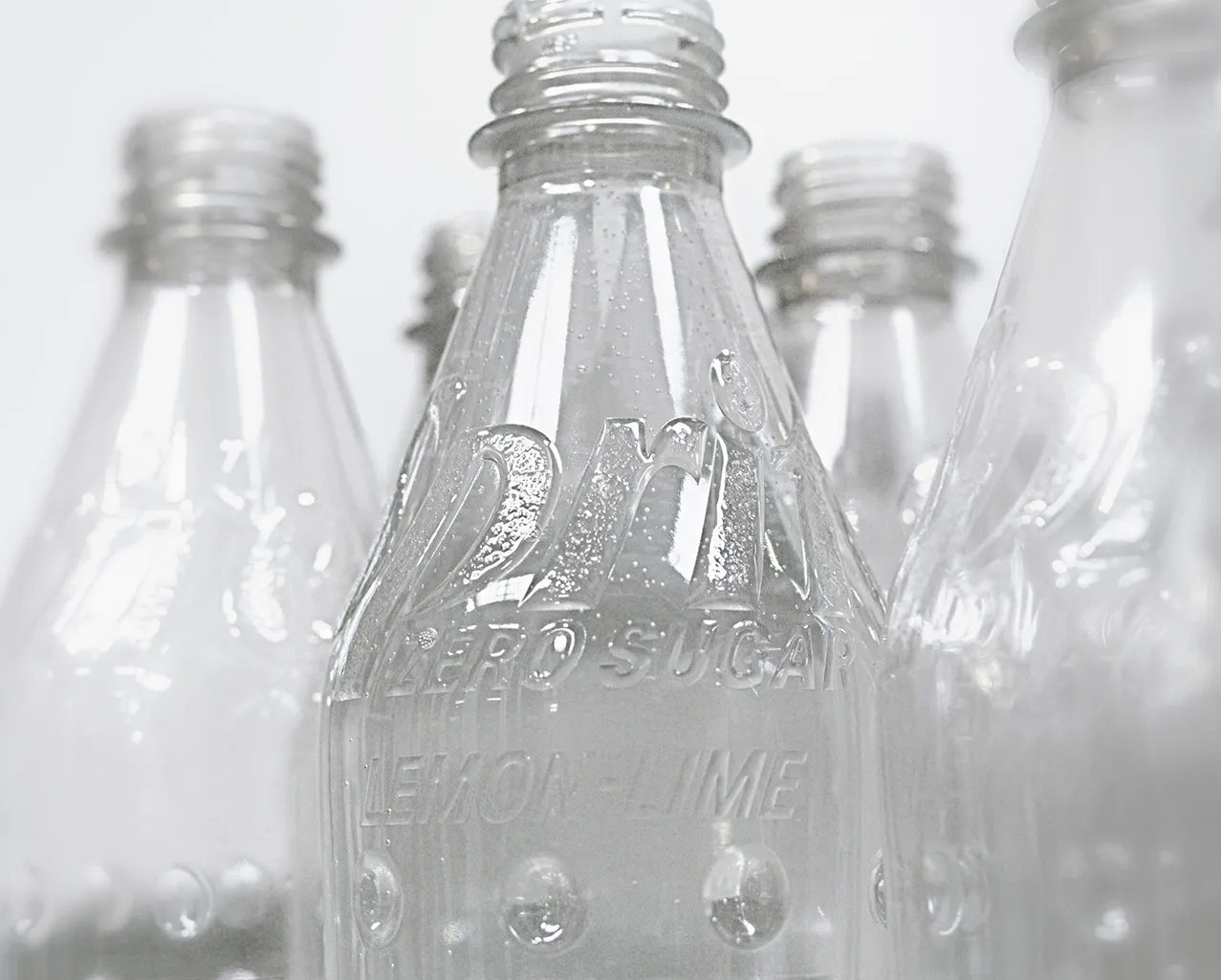 Coca Cola flasche geprägt ohne Etikett